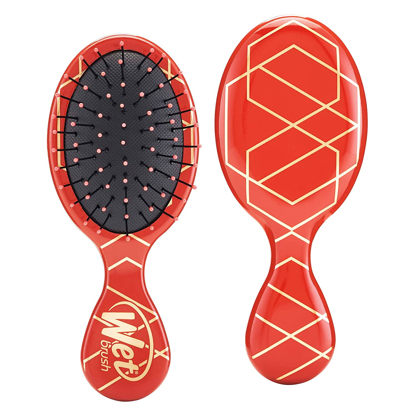Wet Brush Squirt Detangler Hair Brushes - Llama Happy Hair - Mini Detangling Brush with Ultra-Soft Intelliflex Bristles Glide through Tangles with Ease - Pain-Free Comb for All Hair Types
