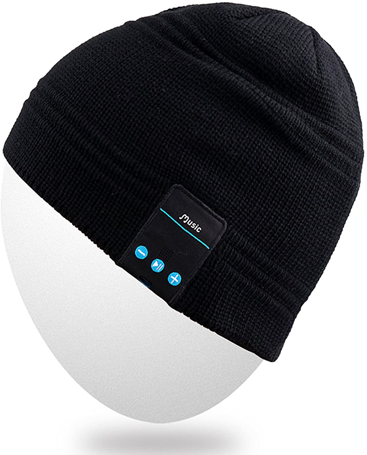 Rotibox Bluetooth Beanie Hat Wireless Headphone for Outdoor Sports Xmas Gifts