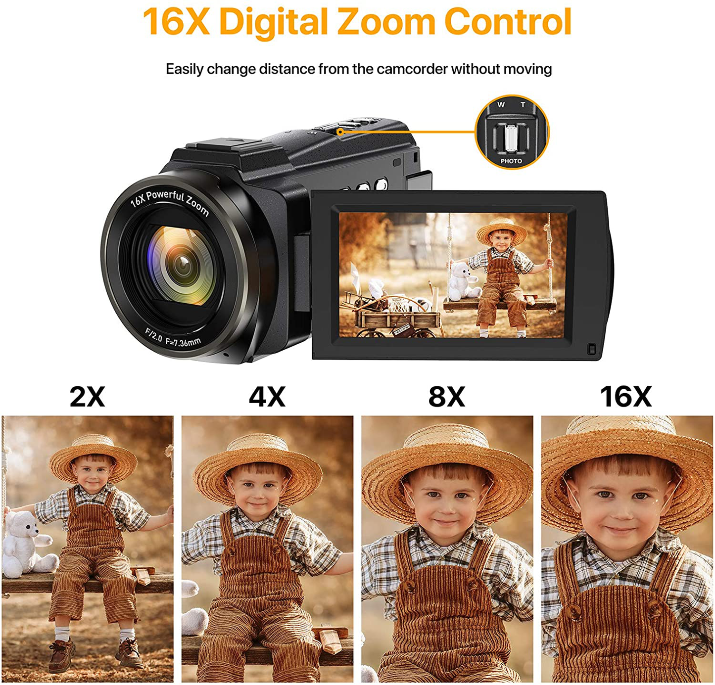 4K Video Camera Camcorder 48MP Ultra HD Video Camera for YouTube with WIFI Vlogging Camera IR Night Vision Video Recorder 16X Digital Camera with Microphone Remote Touch Screen (2021 Upgraded Version)