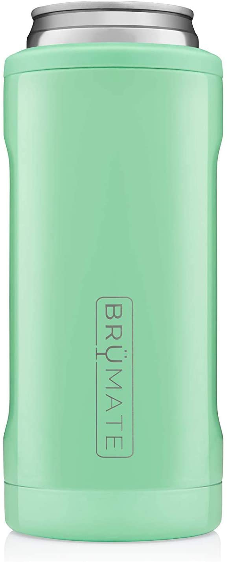 BrüMate Hopsulator Slim Double-walled Stainless Steel Insulated Can Cooler for 12 Oz Slim Cans