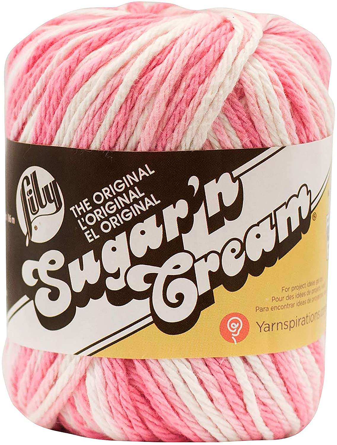 The Original Ombre Yarn, 2oz, Gauge 4 Medium, 100% Cotton Machine Wash & Dry