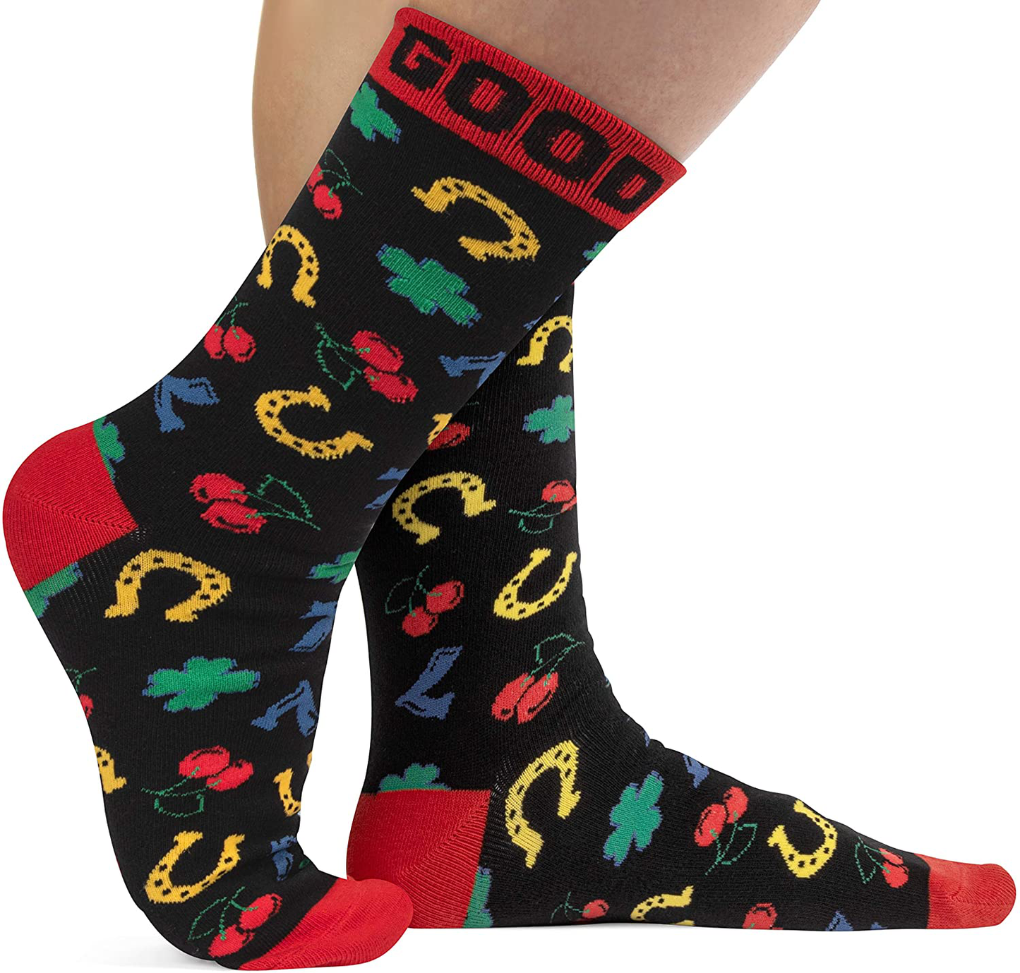 Funny Nerd Socks - Gift for Teachers, Students, Book Lovers, Math, Science Geeks