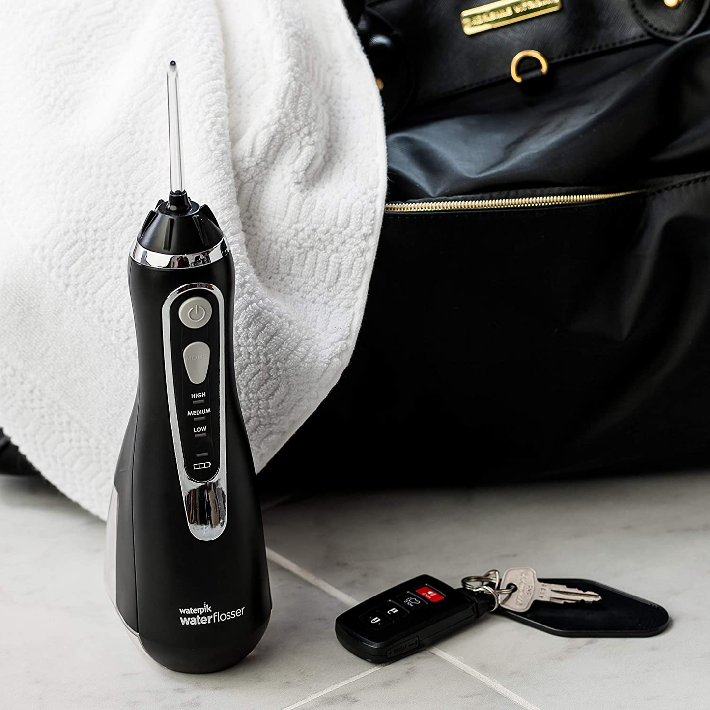 Waterpik Cordless Water Flosser Rechargeable Portable Oral Irrigator for Travel & Home - Cordless Advanced