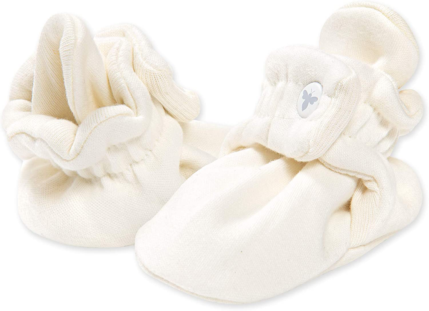 Burt'S Bees Baby Unisex Baby Booties, Organic Cotton Adjustable Infant Shoes