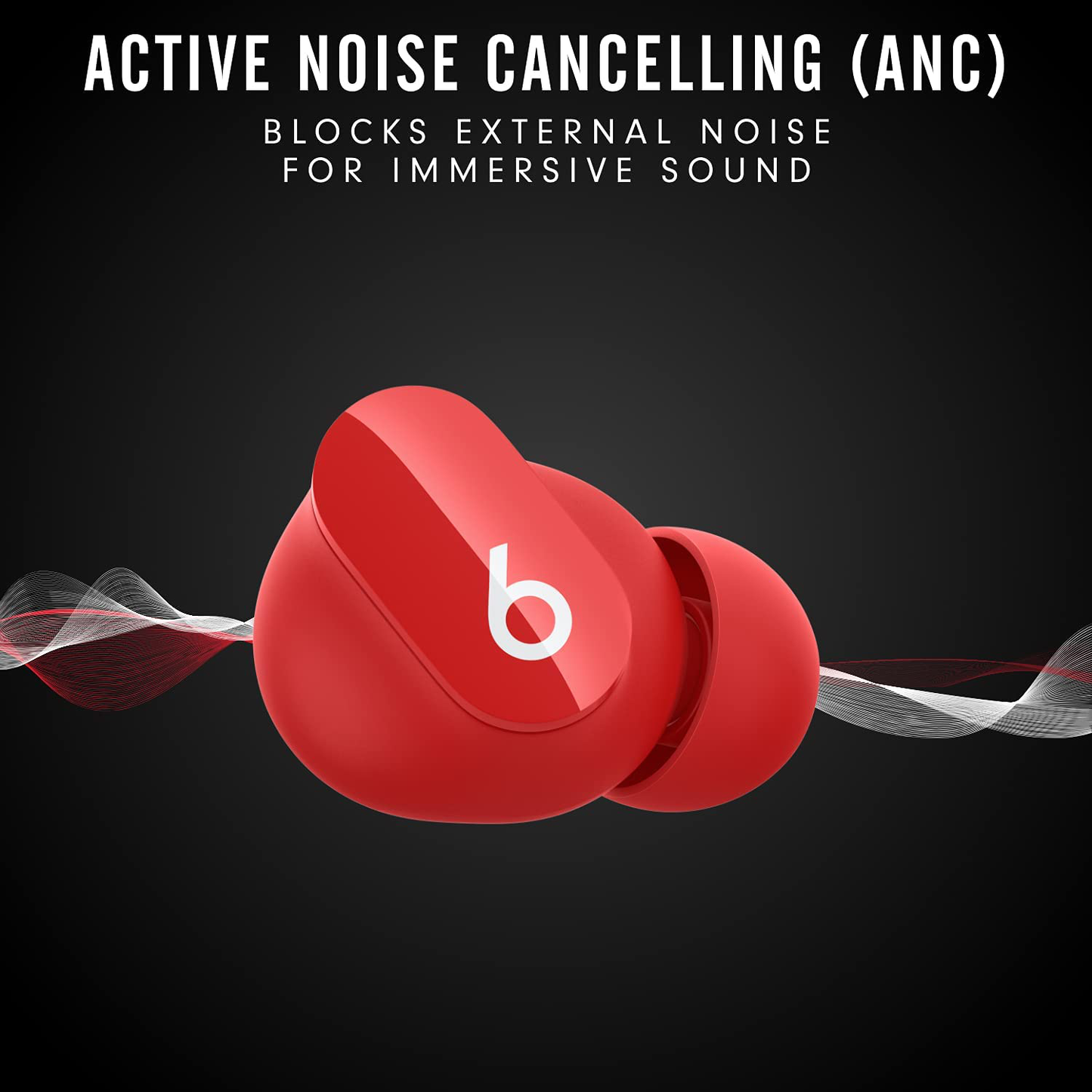 New Beats Studio Buds – True Wireless Noise Cancelling Earbuds Built-in Microphone, IPX4 Rating, Sweat Resistant Earphones, Class 1 Bluetooth Headphones