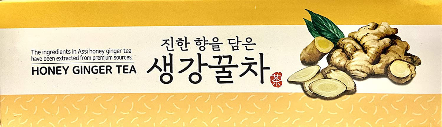 Instant Ginger Tea with Honey - 12 Bags X 0.63oz