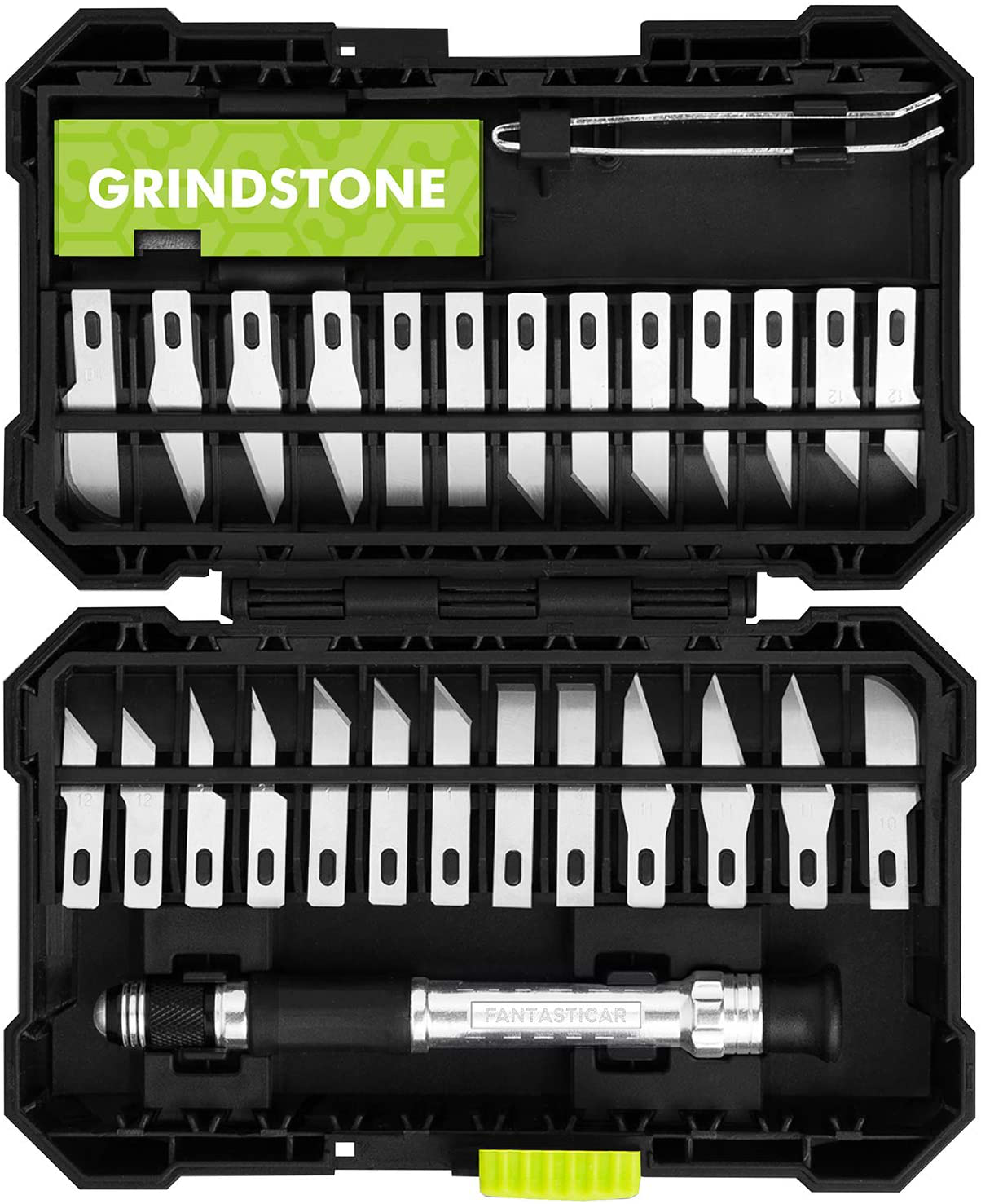 FANTASTICAR Pink Craft Knife Precision Cutter Hobby Knife Blades Set ( 29Pcs) for Art Work, Scrapbooking, Stencil, Architecture Modeling, Wood Leather Working