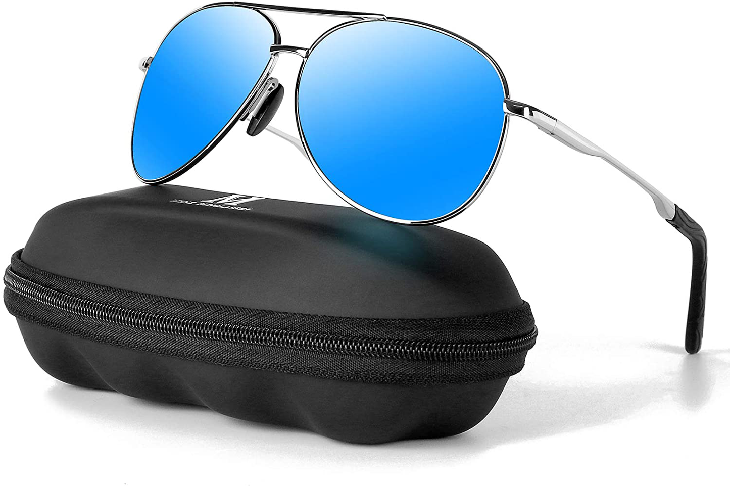 Aviator Sunglasses for Men Polarized Women-Mxnx UV Protection Lightweight Driving Fishing Sports Mens Sunglasses MX208