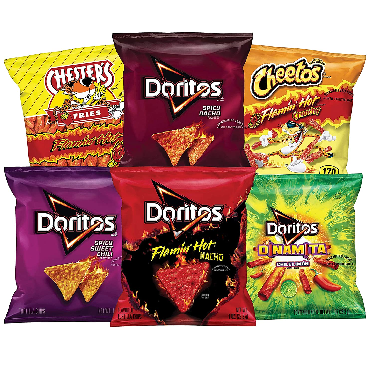 Frito-Lay Doritos & Cheetos Mix (40 Count) Variety Pack