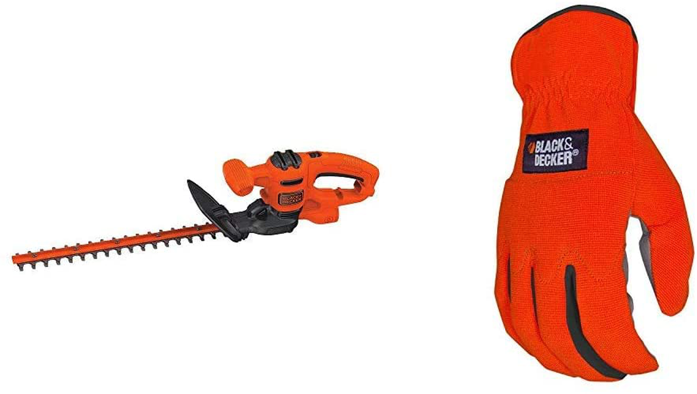 BLACK+DECKER Electric Hedge Trimmer, 17-Inch (BEHT150)