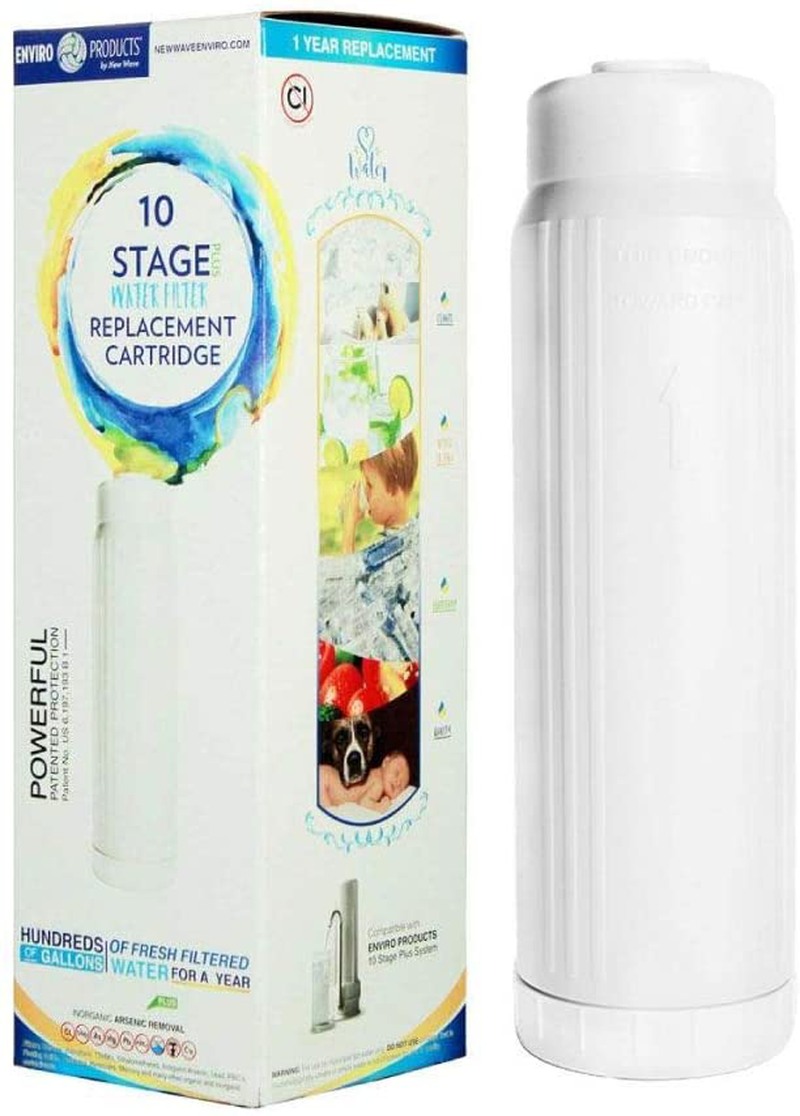New Wave Enviro 10 Stage Plus Water Filter System/Cartridge