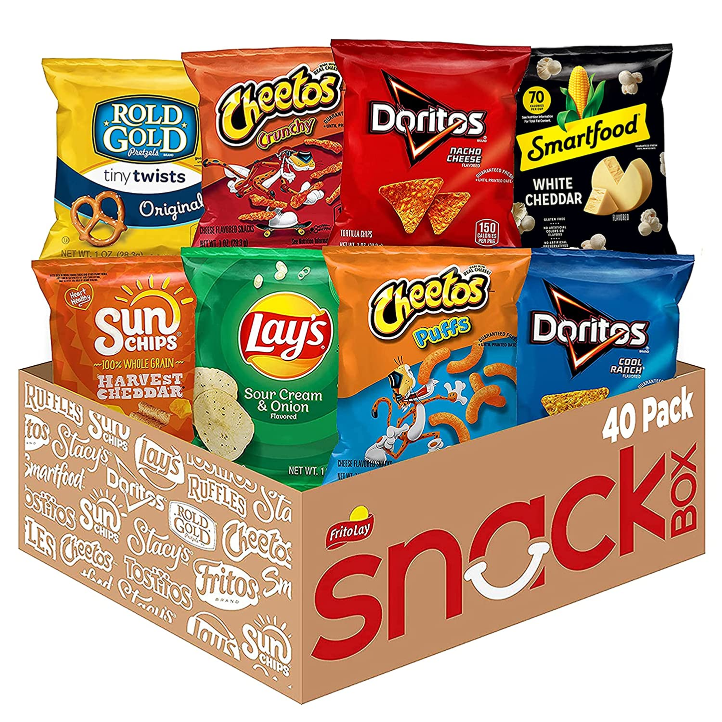 Frito-Lay Doritos & Cheetos Mix (40 Count) Variety Pack