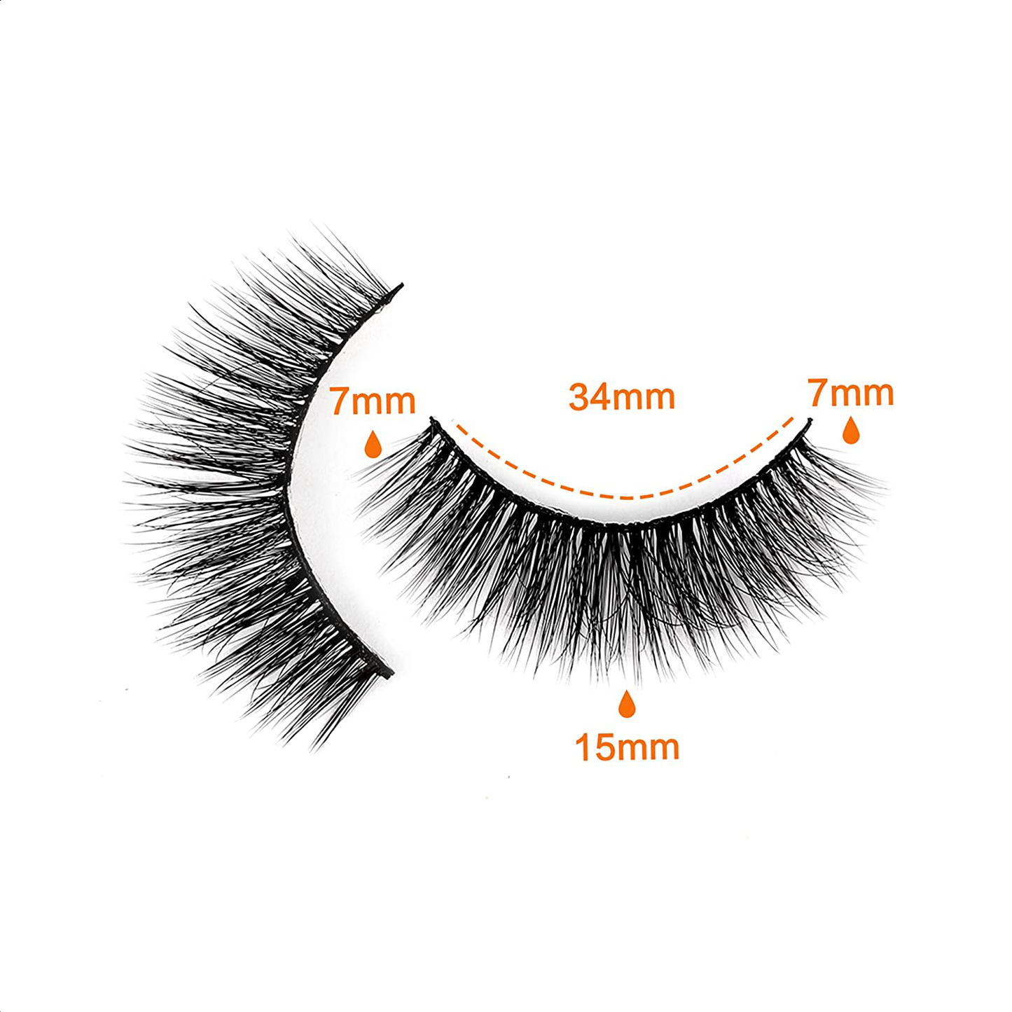 Newcally Lashes False Eyelashes Natural 14 Pairs Pack