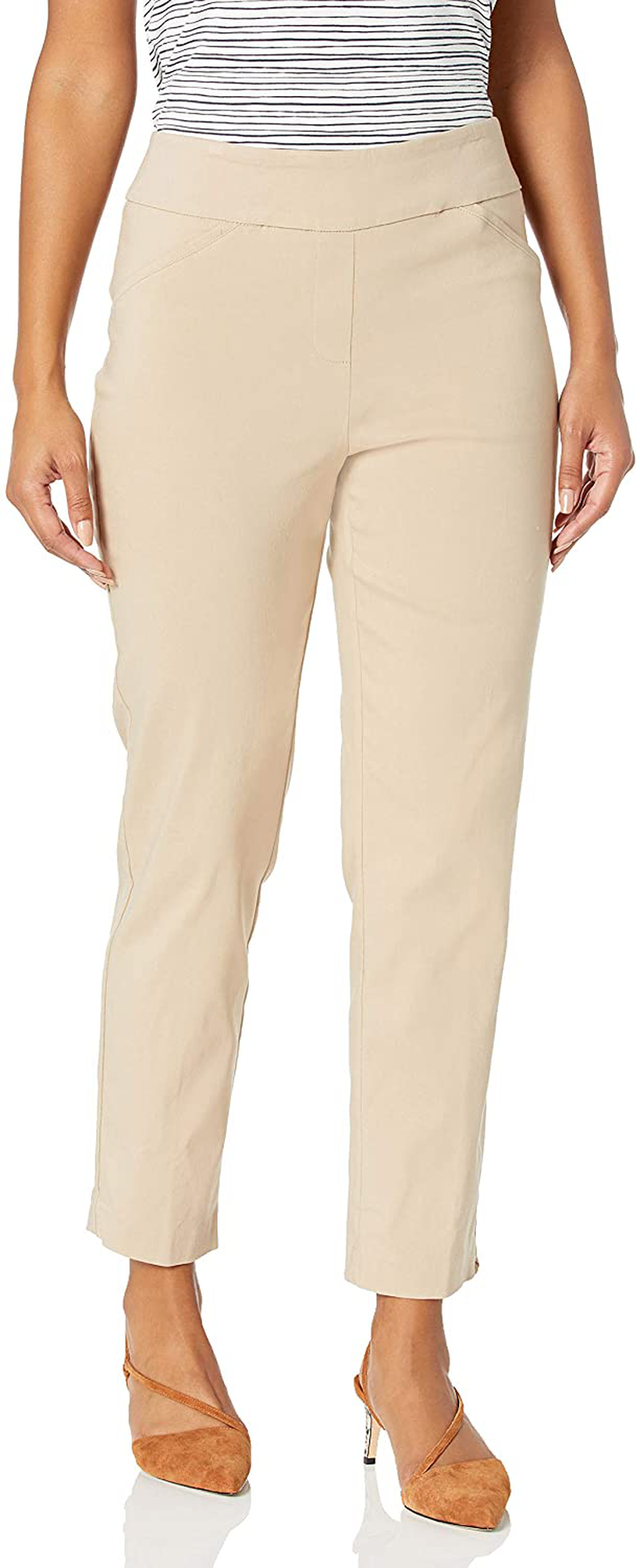 Alfred Dunner Women's Classic Fit Medium Length Pant