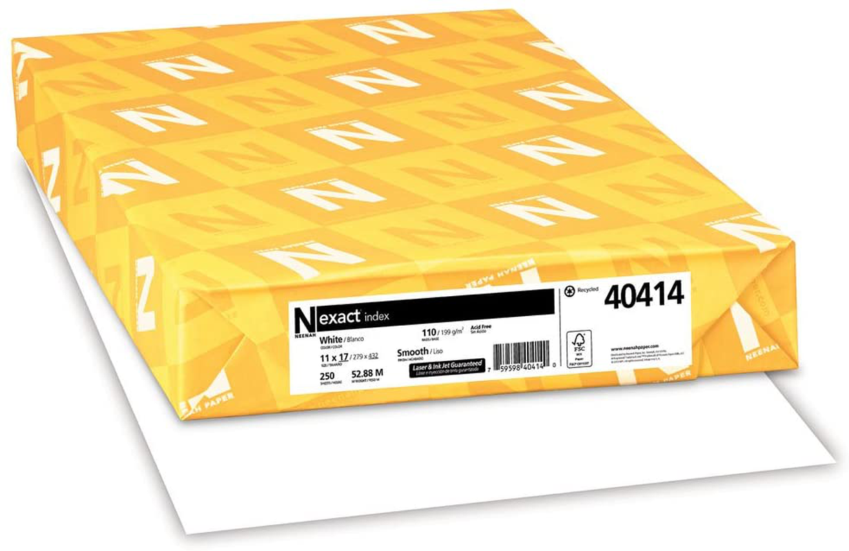 Neenah Paper Multiple Sizes Available