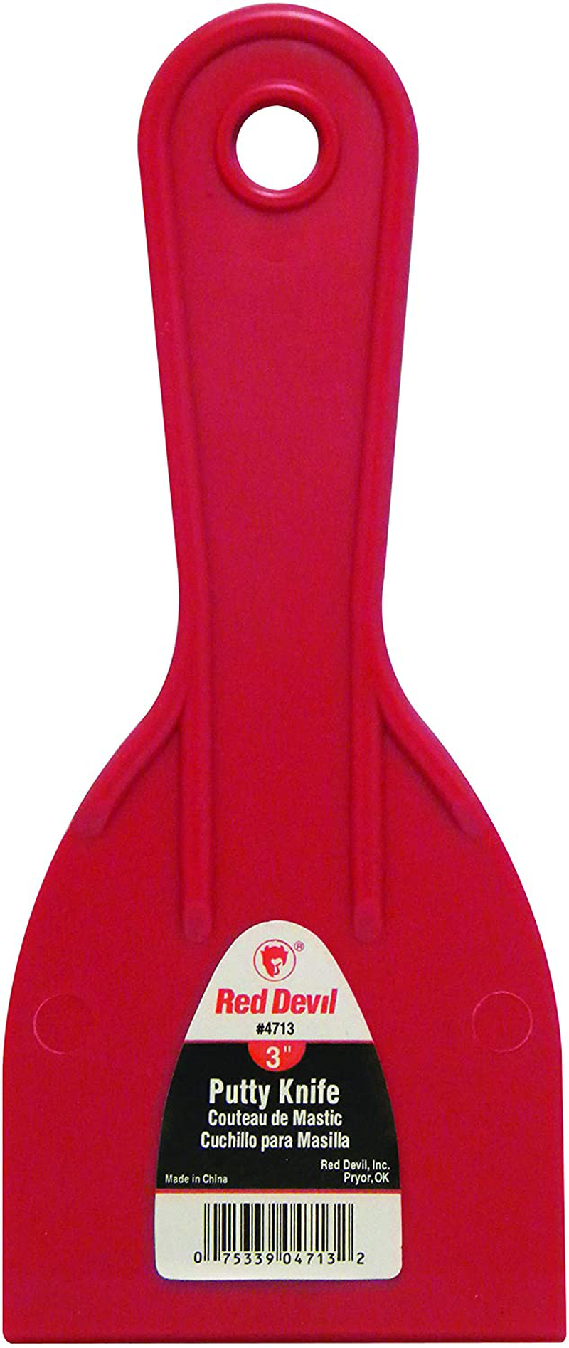 Red Devil 4718 3-Piece Plastic Knife Set, 1-Pack