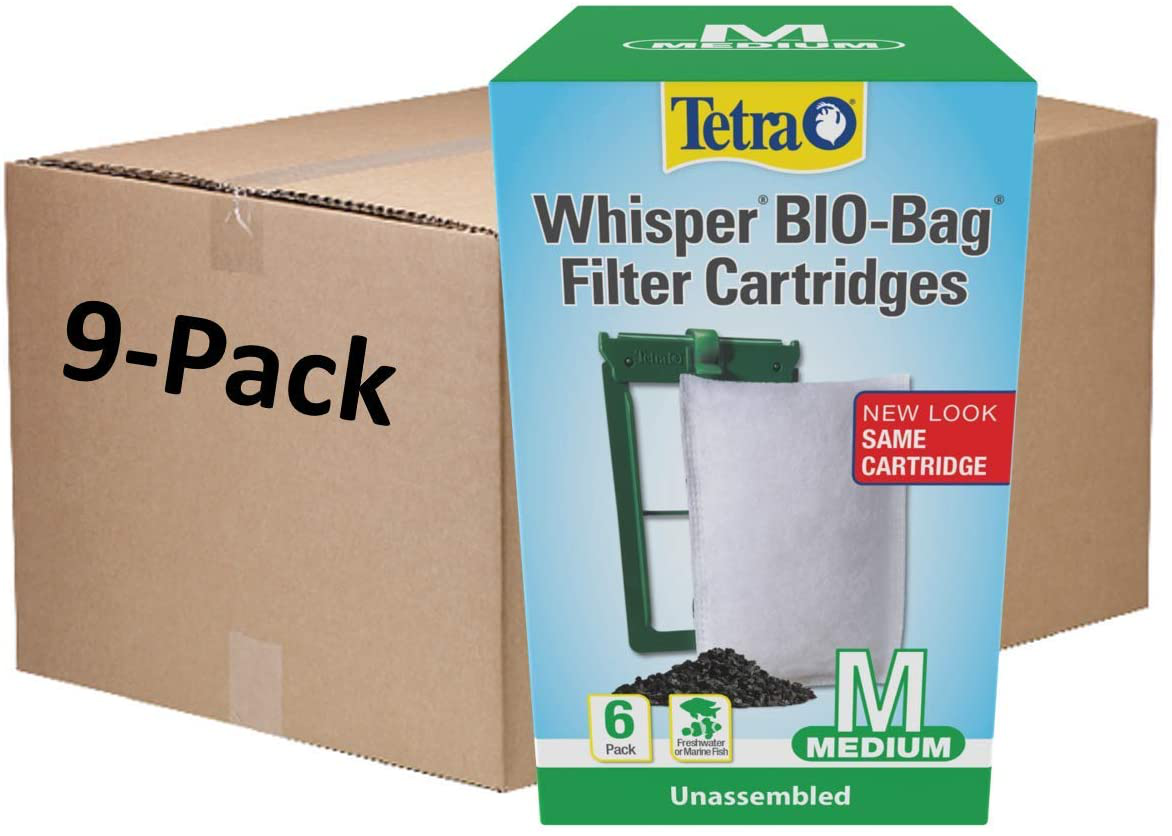 Tetra Whisper Bio-Bag Filter Cartridges For Aquariums - Unassembled