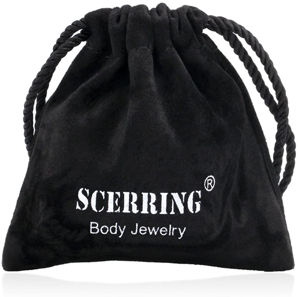 SCERRING Fake Septum Nose Hoop Rings Stainless Steel Faux Lip Ear Nose Septum Ring Non Piercing Clip On Nose Hoop Rings Body Piercing Jewelry 20PCS