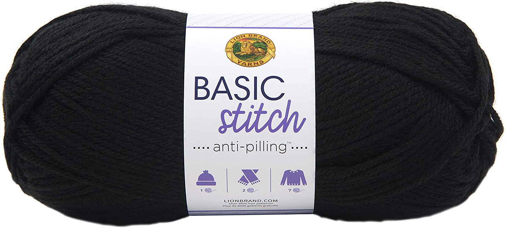 LION BRAND YARN COMPANY YARN BASIC STITCH AN FROST