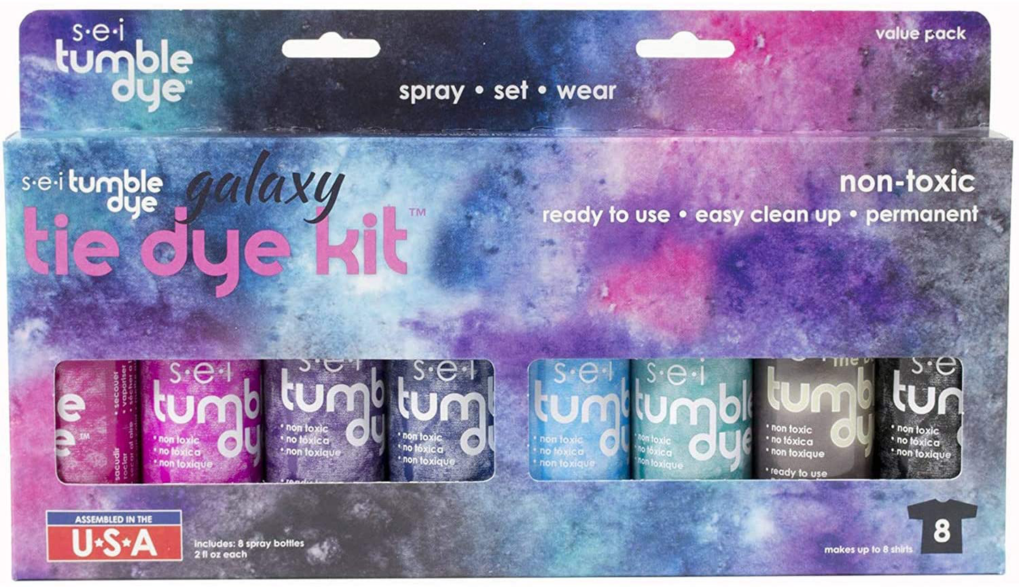 Tie Dye Kit, Fabric Spray Dye, 8 Colors