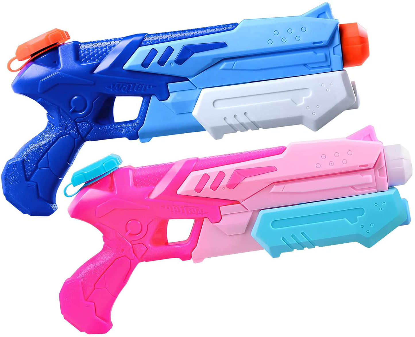 HITOP Water Guns for Kids Super Squirt Guns Water Soaker Blaster 300CC Toys Gifts for Boys Girls Children Summer Swimming Pool Beach Sand Outdoor Water Fighting Play Toys