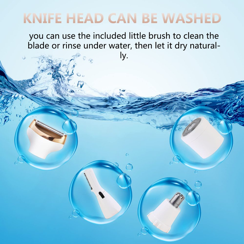 4-in-1 Electric Razor, Trimmer, Shaver
