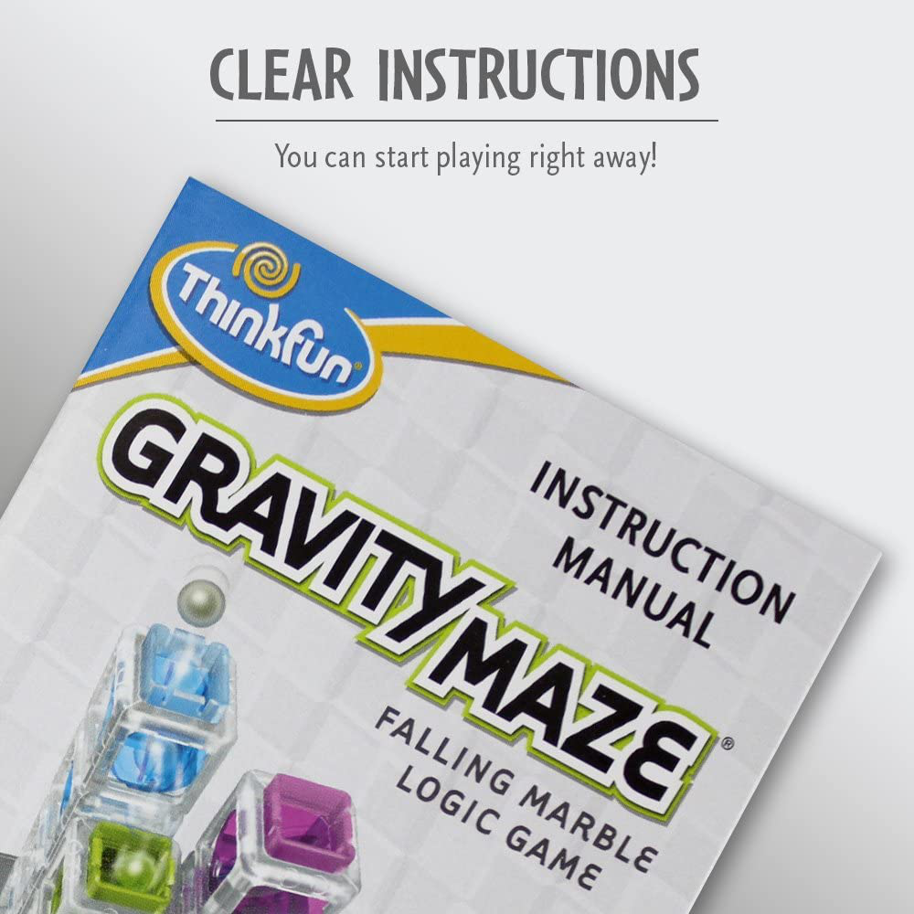 Thinkfun Gravity Maze Marble Run Brain Game and STEM Toy for Boys and Girls Age 8 and up – Toy of the Year Award Winner