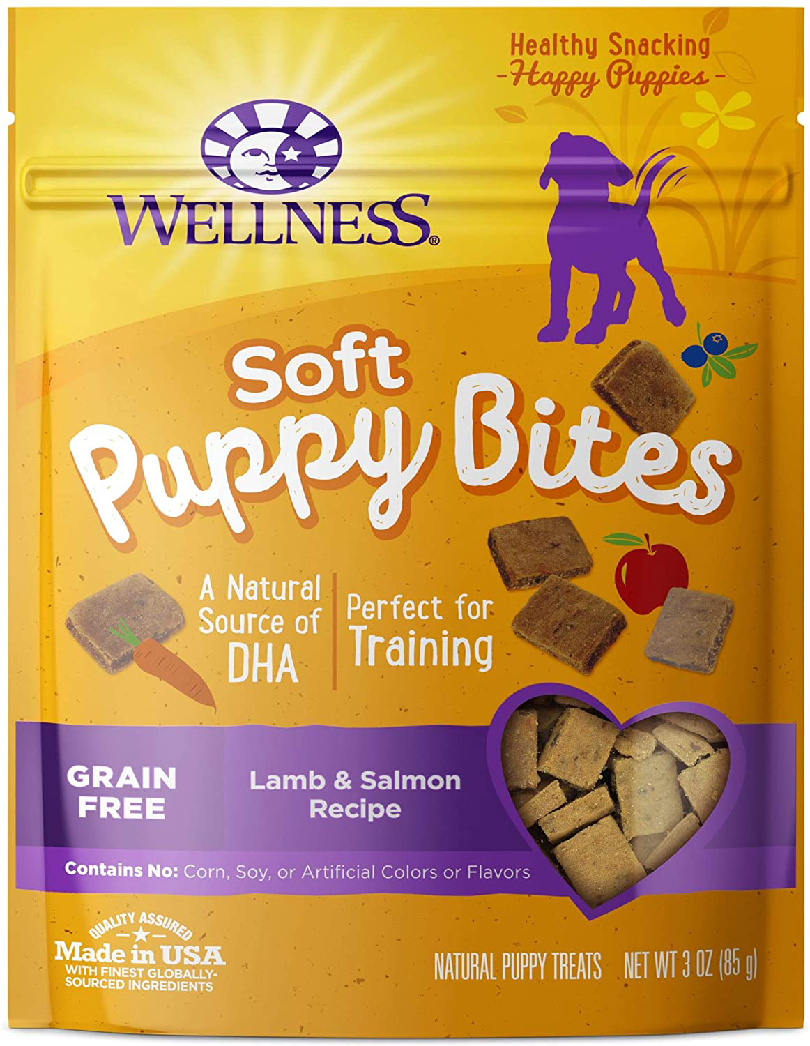 Wellness Natural Pet Food Grain-Free Crunchy Puppy Bites Treats