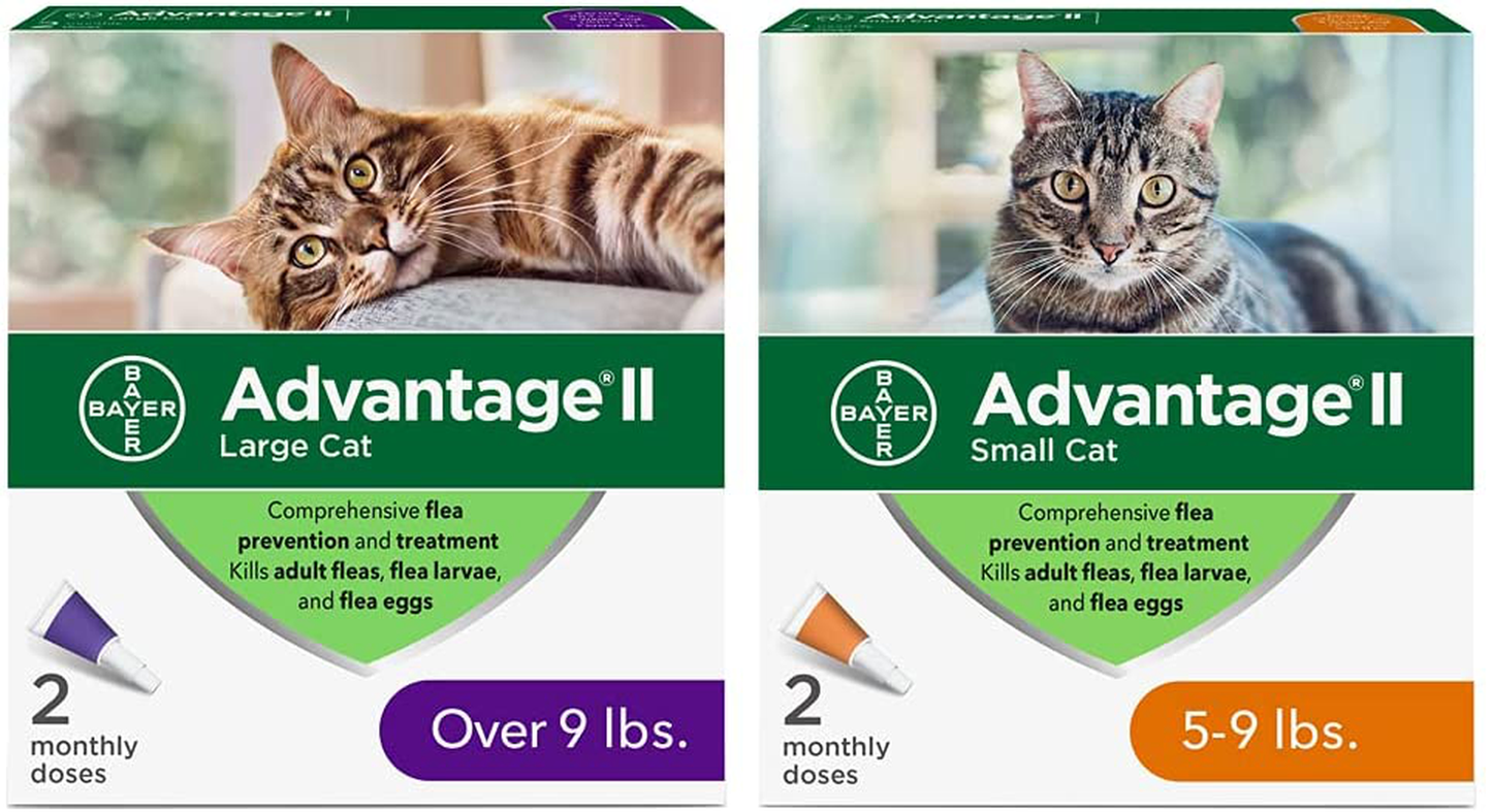 Advantage II Flea Prevention and Treatment for Cats