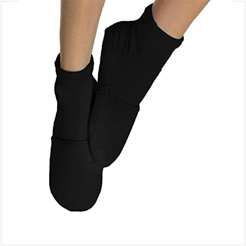 Natracure Cold Therapy Socks - Reusable Gel Ice Frozen Slippers for Feet, Heels, Swelling, Edema, Arch, Chemotherapy, Arthritis, Neuropathy, Plantar Fasciitis, Post Partum Foot, Size: Small/Medium