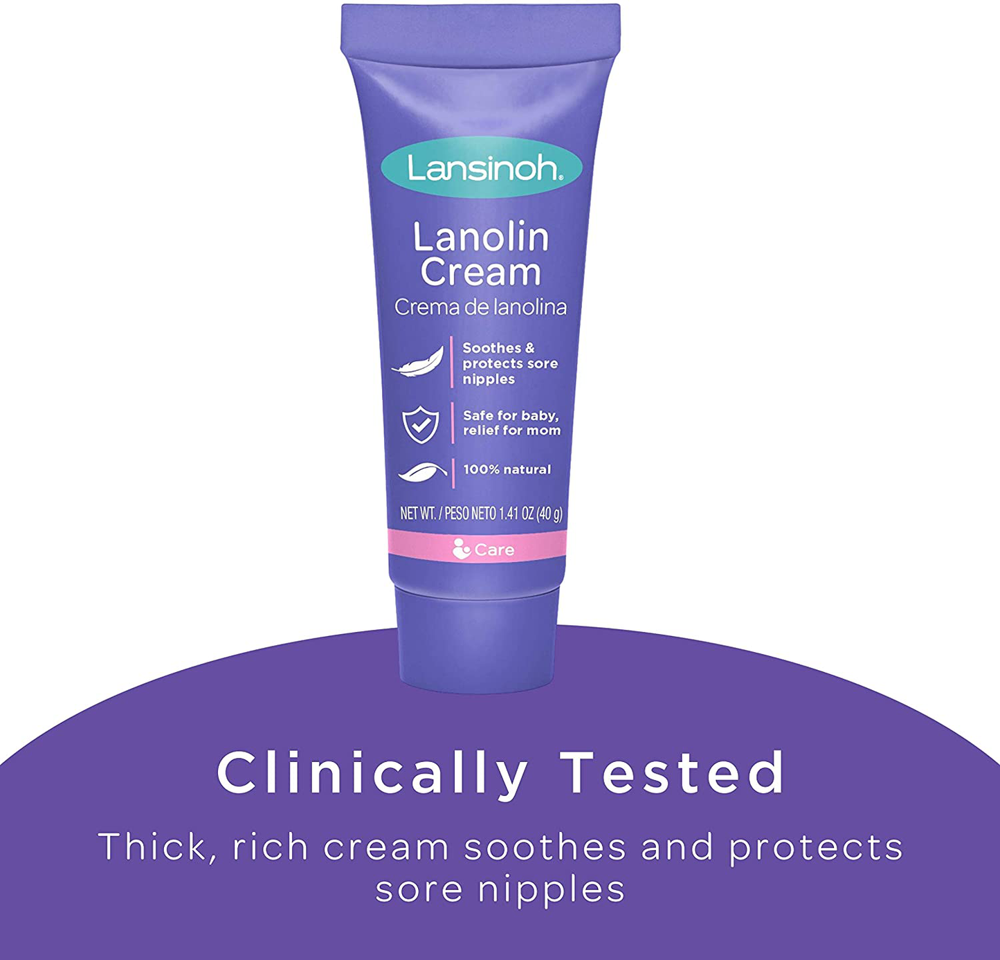 Lansinoh Lanolin Nipple Cream for Breastfeeding, 1.41 Ounces