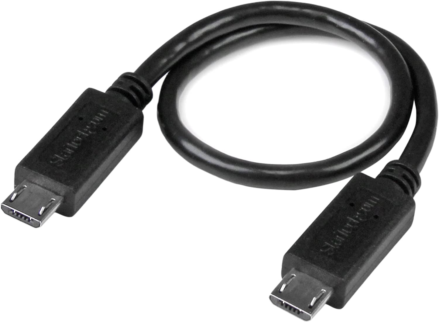 Startech.Com 5In White Micro USB to USB OTG Host Adapter M/F - Micro USB Male to USB a Female On-The-Go Host Cable Adapter - White (UUSBOTGW)