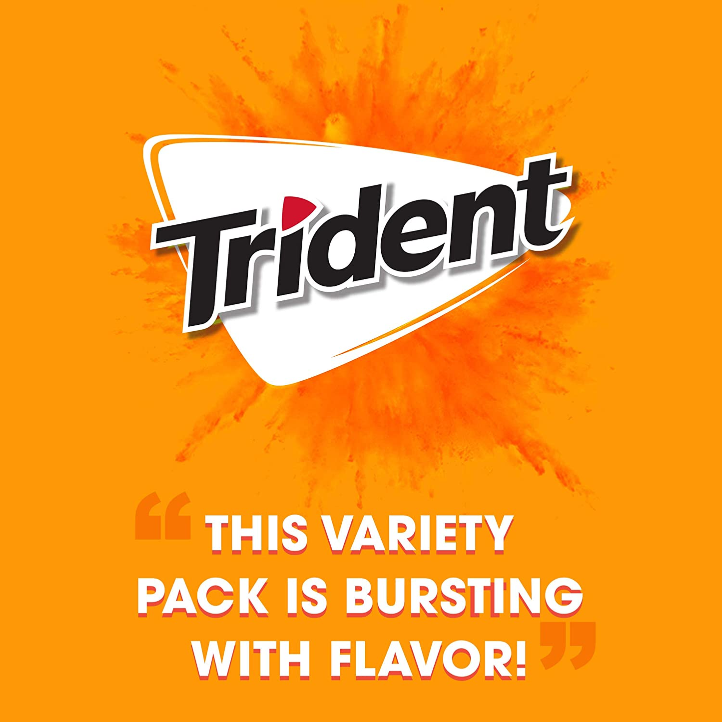 Trident Sugar Free Gum Variety Pack, Watermelon Twist & Tropical Twist Flavors, 15 Packs (210 Pieces Total)