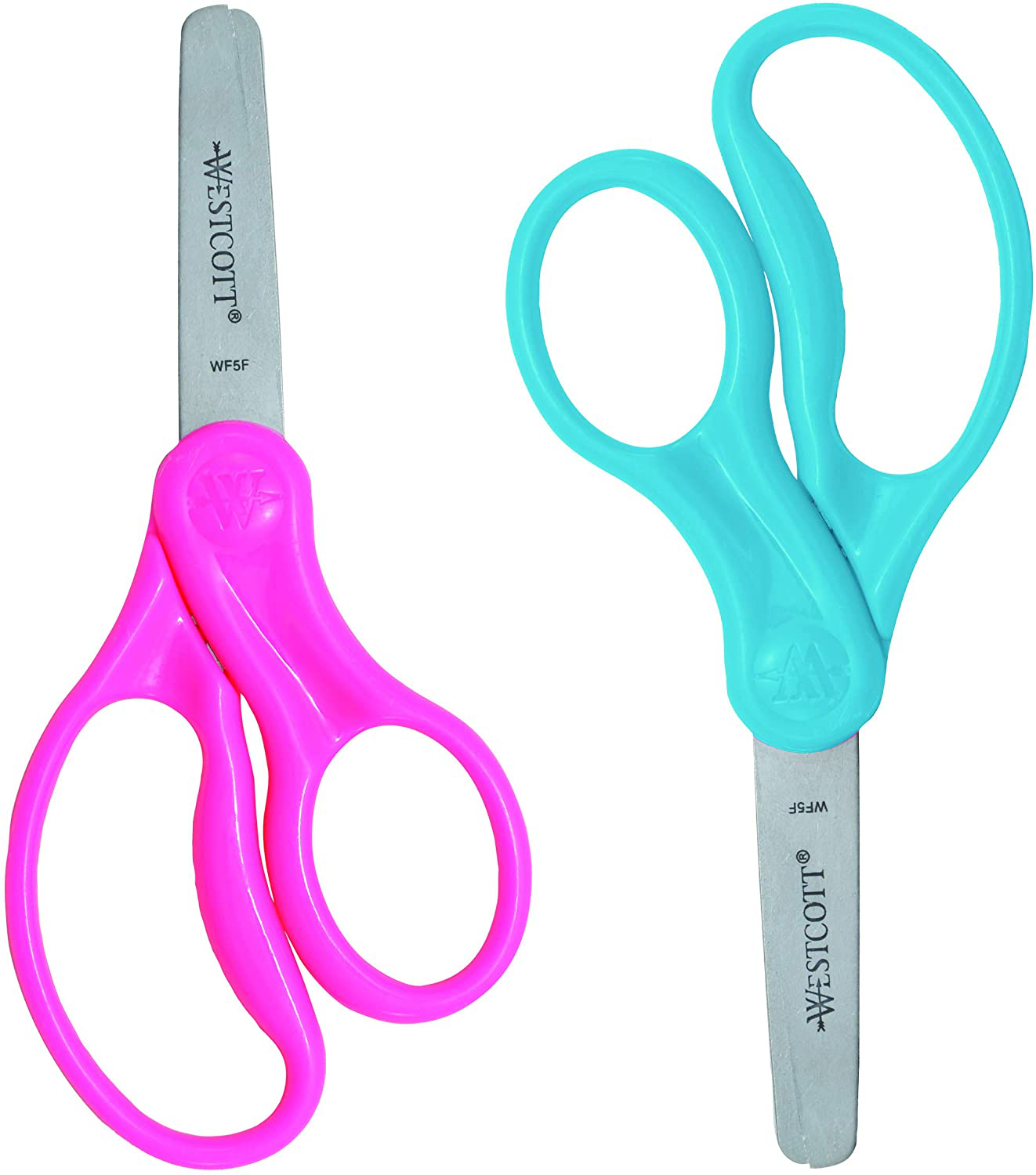 Westcott Right- & Left-Handed Scissors For Kids Assorted, 2 Pack