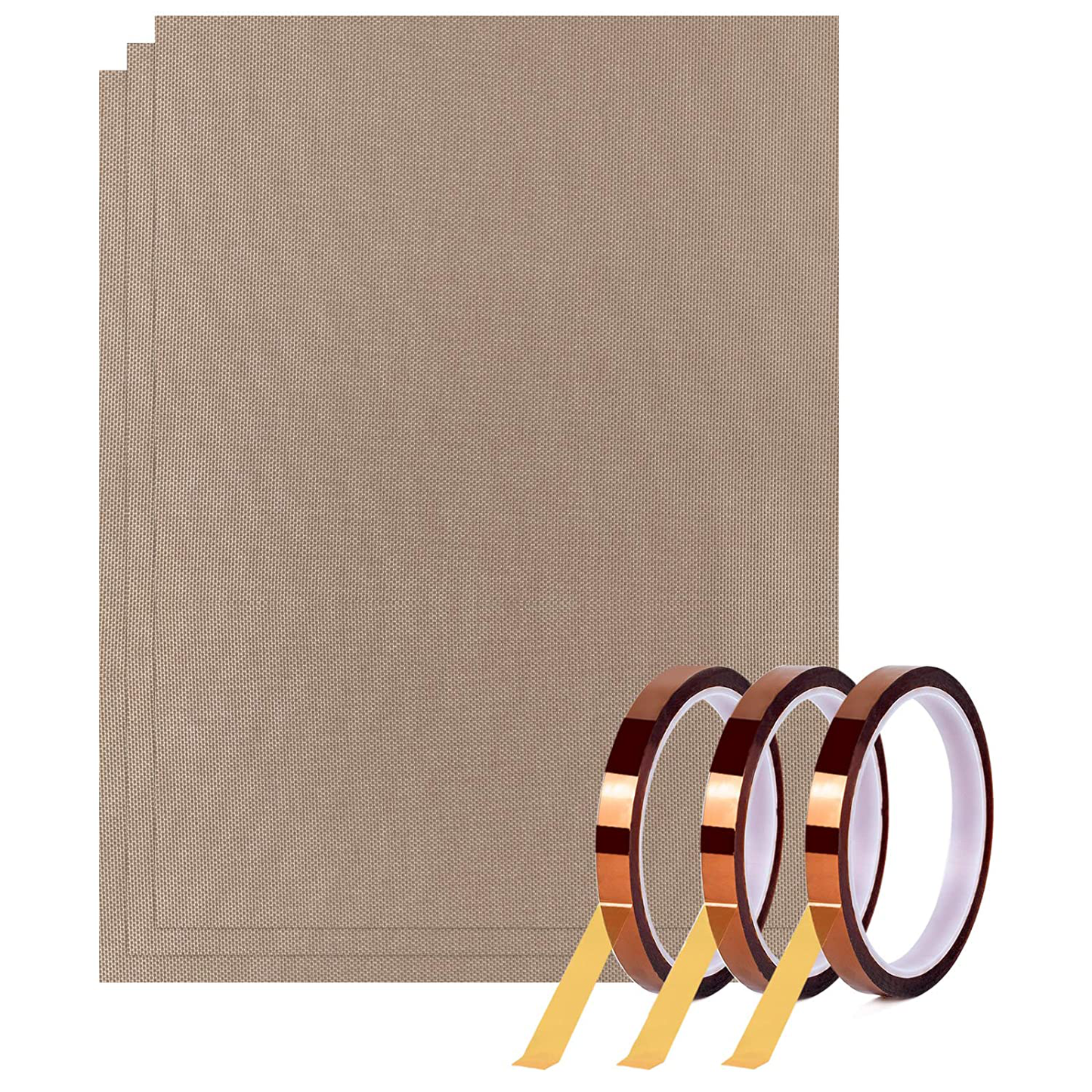 PTFE Teflon Sheet for Heat Press Transfer Sheet Non Stick Heat Transfer Paper Reusable Heat Resistant Craft Mats