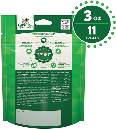 Greenies Original Teenie Natural Dental Dog Treats (5-15 lb. Dogs)