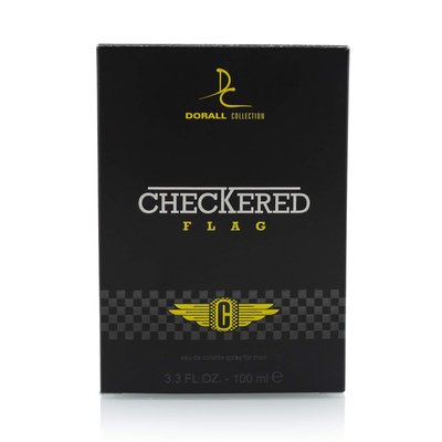 CHECKERED FLAG by DORALL COLLECTION COLOGNE for MEN 3.3 OZ / 100 ML EAU DE TOILETTE SPRAY