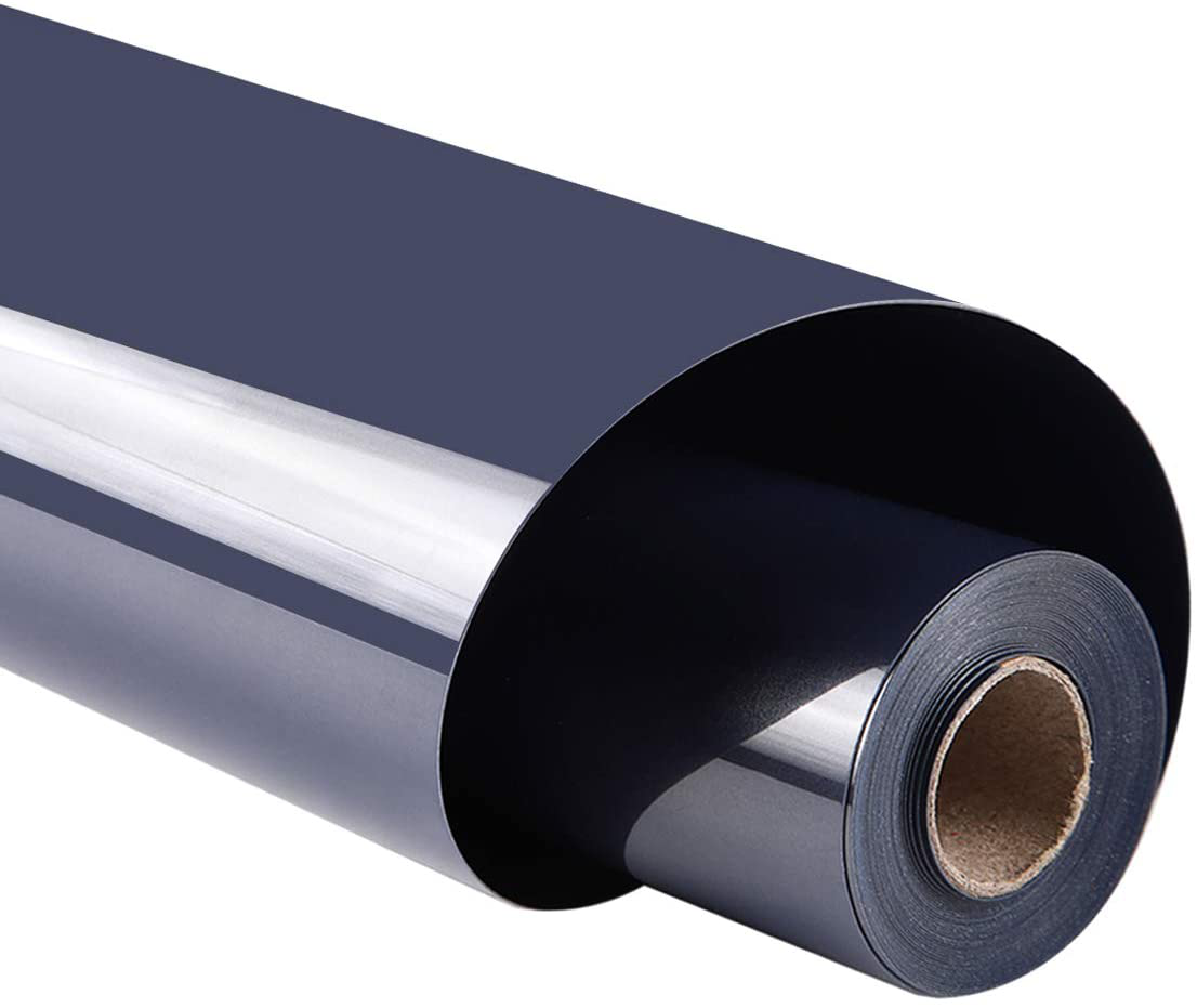 Adhesive Heat Transfer Vinyl for T-Shirts 12" x 8ft Roll Glossy