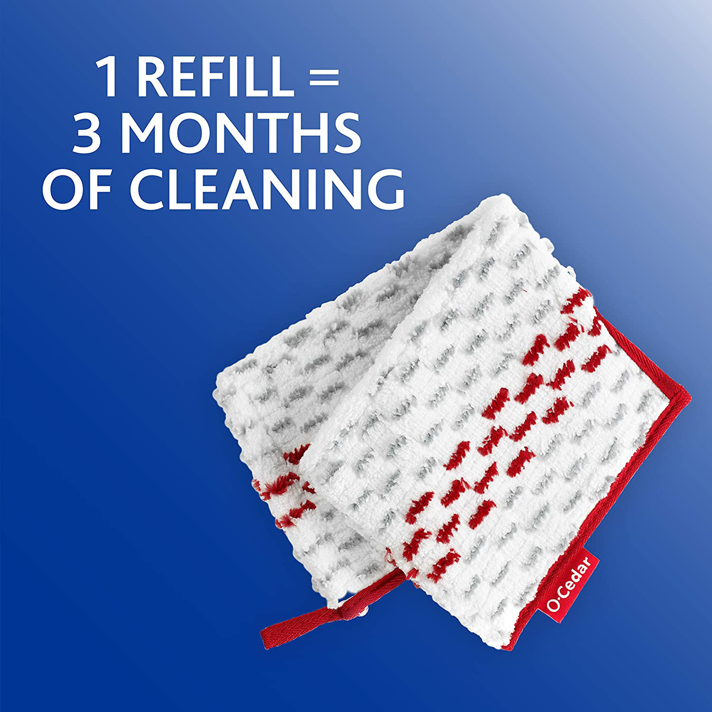 O-Cedar ProMist Max, Spray Mop with 1 Extra Refill, Red