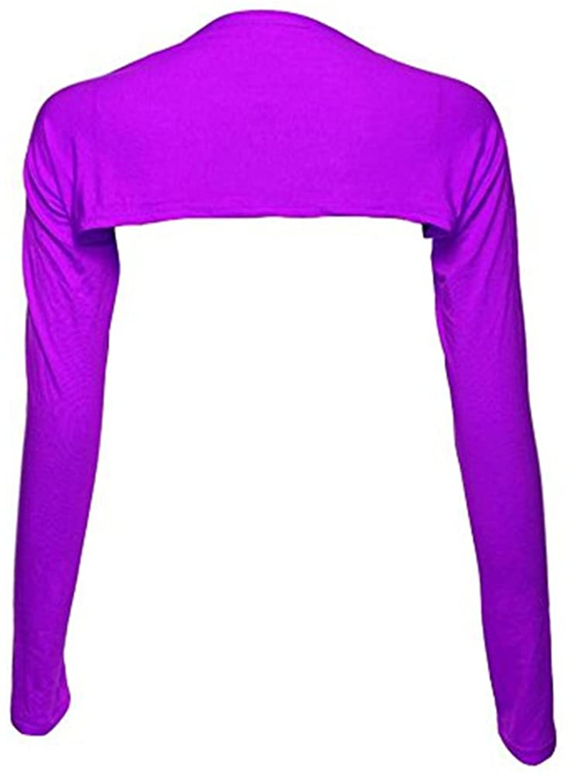 YEESAM Bolero Shrugs for Women Long Sleeve Arm Sleeves Hijab Accessories One Size