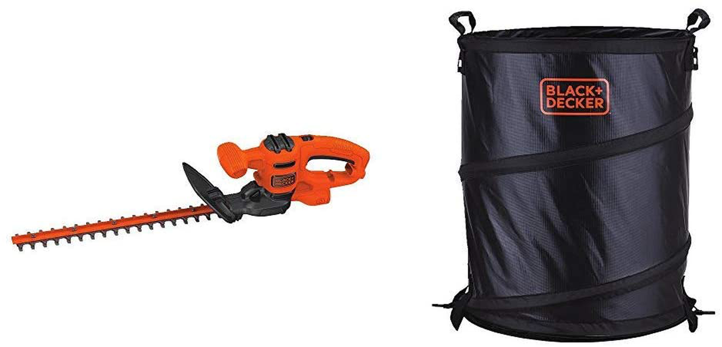 BLACK+DECKER Electric Hedge Trimmer, 17-Inch (BEHT150)