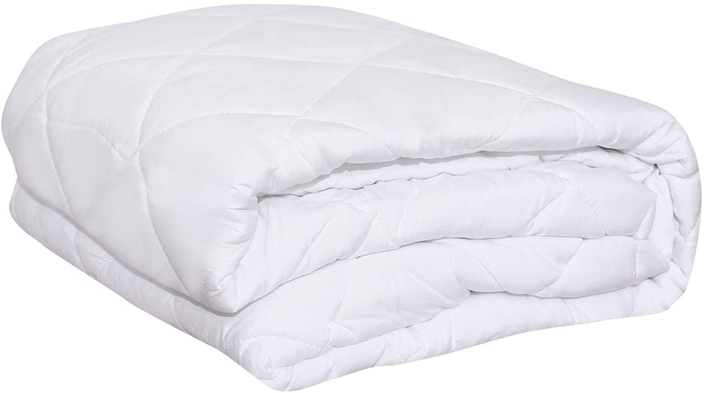 LDC Queen Mattress Pad with 16-Inch Deep Pocket, Comfortable, Breathable, Easy to Put on The Stretchable Quilted Fitted Mattress Cover