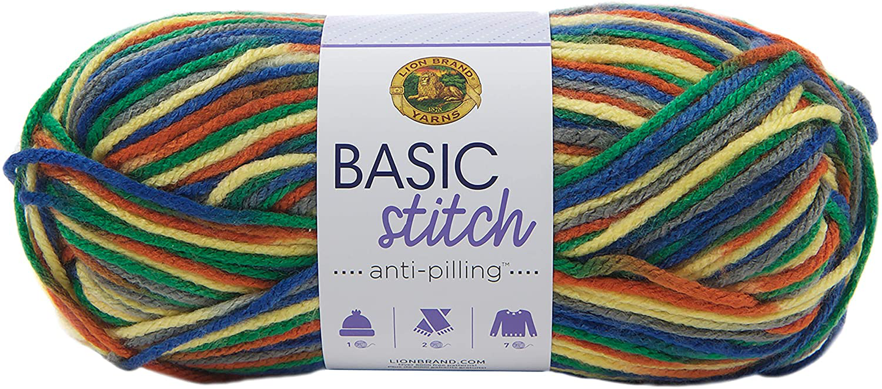 LION BRAND YARN COMPANY YARN BASIC STITCH AN FROST
