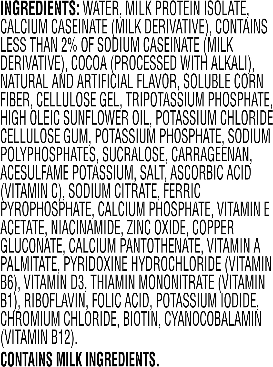 Muscle Milk Zero Protein Shake, Chocolate, 11 Fl Oz Carton, 12 Pack, 20G Protein, Zero Sugar, 100 Calories, Calcium, Vitamins A, C & D, 4G Fiber, Energizing Snack, Workout Recovery, Packaging May Vary