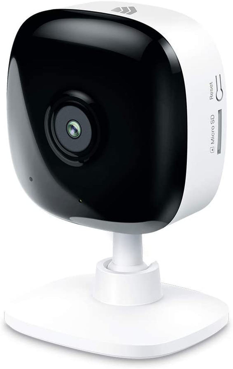 Kasa Indoor Smart Home Camera by TP-Link, 1080p HD Security Camera wireless 2.4GHz with Night Vision, Motion Detection for Baby Monitor, Cloud & SD Card Storage, Works with Alexa & Google Home (EC60)
