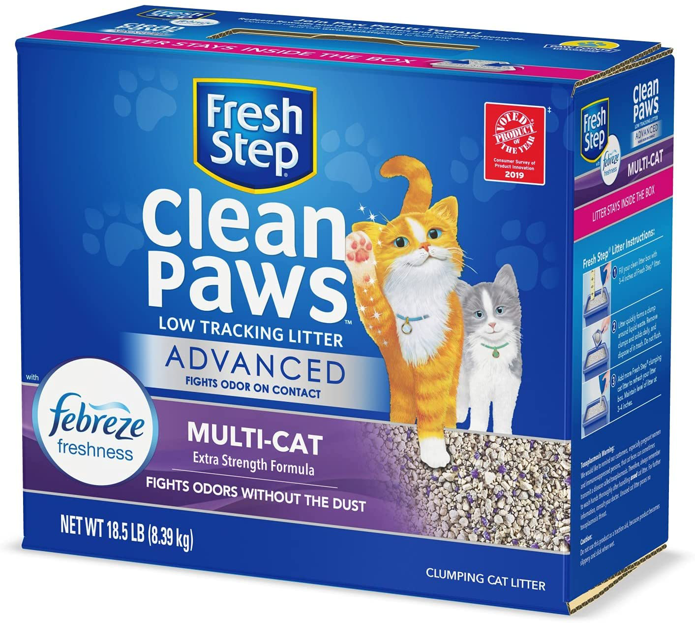 Fresh Step Advanced Clumping Cat Litter