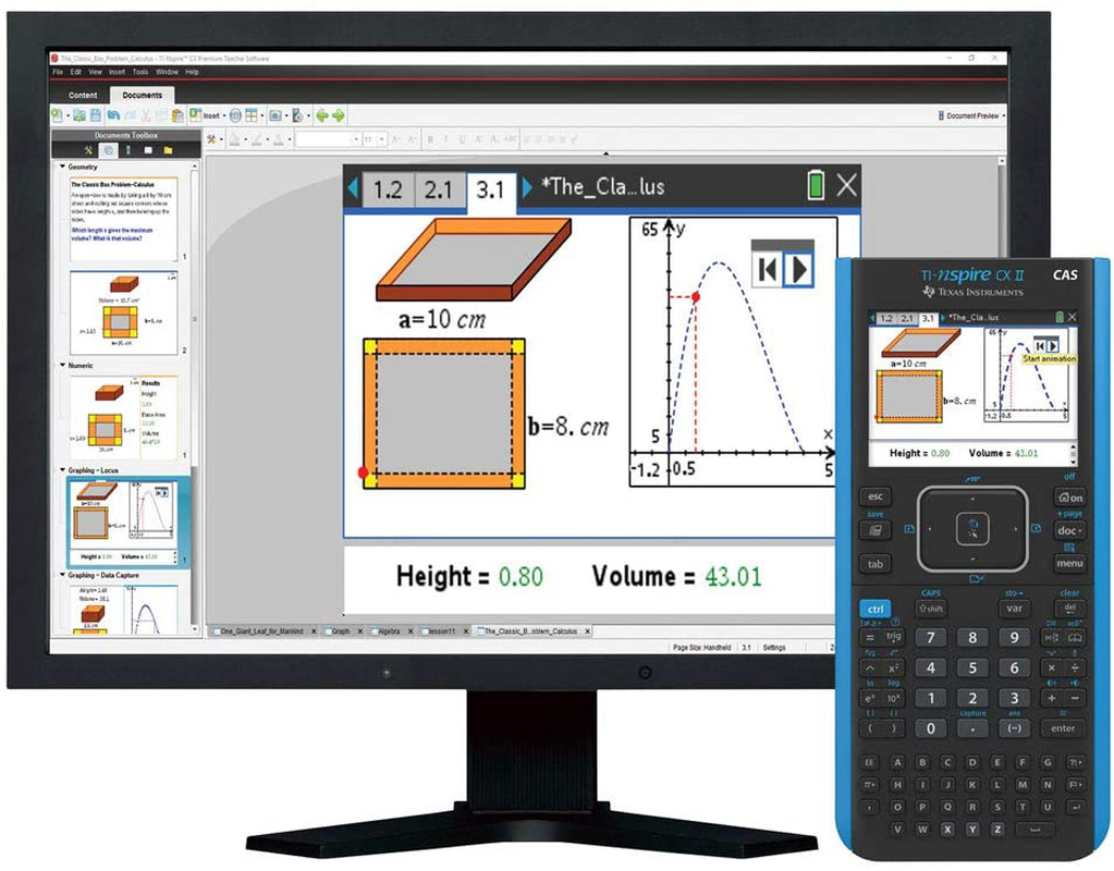 Calculadora Texas Instruments nSpire CX II CAS