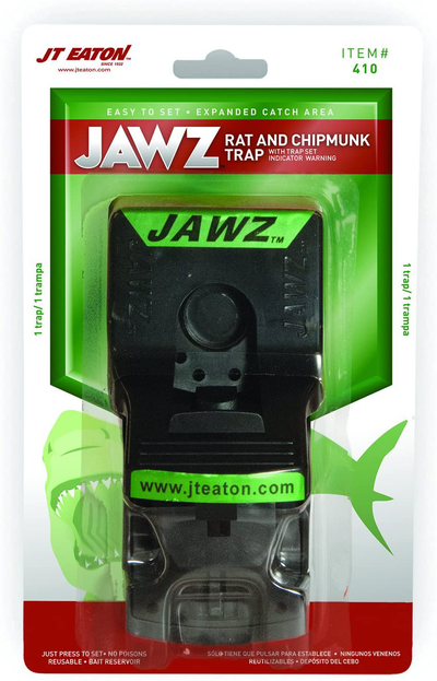 JT Eaton 410, 1 Pack Rat Trap, 3-1/2 In. L, 5-7/8 In. W
