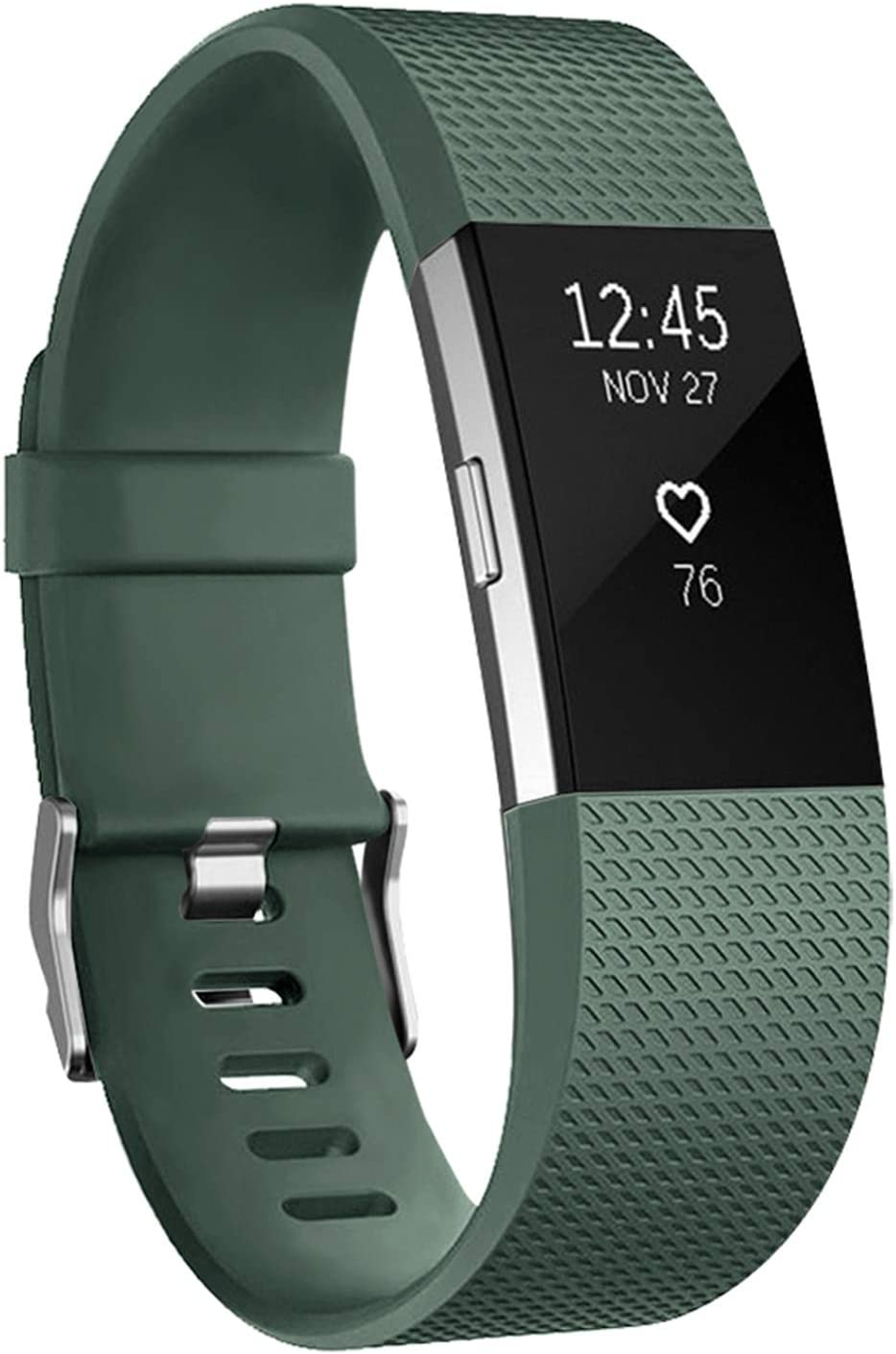 Replacement Bands Compatible for Fitbit Charge 2, Classic & Special Edition Adjustable Sport Wristbands