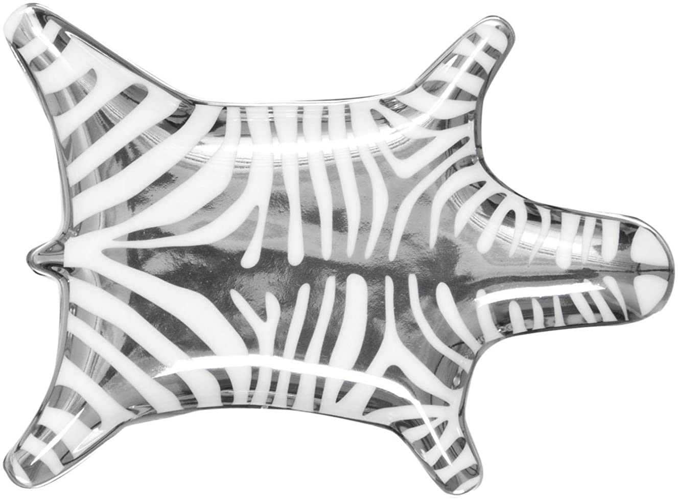 Jonathan Adler Metallic Zebra Dish